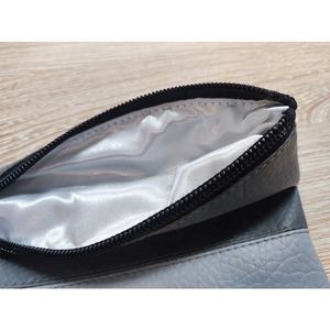 Livraison rapide sacs afikoman en <span class=keywords><strong>cuir</strong></span> pu argent broderie cadeau juif <span class=keywords><strong>machine</strong></span> à broder pochette en similicuir avec fermeture éclair - Product Image 4