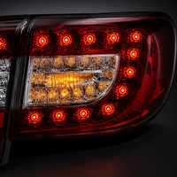 Feux arrière gauche et droit pour Corolla 2011-2013 berline, 2 pièces, feux arrière LED fumés, remplacement direct, ajustement OE, pièces automobiles