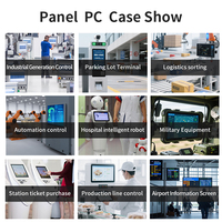 Yanling PC industriel tout-en-un avec écran LCD 10,1 pouces, écran tactile capacitif, SSD, large plage de tension, RS232, HD, DDR4, TPM2.0, Win 11, IP65