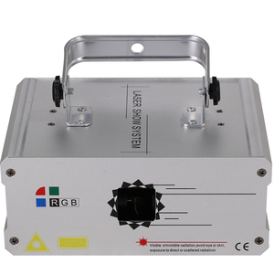 Chuyên nghiệp thiết bị Sân Khấu <span class=keywords><strong>500mW</strong></span> RGB hoạt hình LED ánh sáng <span class=keywords><strong>laser</strong></span> chiếu 30 Wát điện trắng phát ra IP65 - Product Image 1