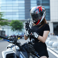 Casque de moto modulaire à visière relevable personnalisé en gros, imprimé avec des motifs graphiques, homologué ECE DOT, en ABS