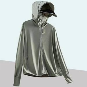 เสื้อแจ็คเก็ตตกปลาสีรุ้งมีฮู้ด แห้งเร็ว ป้องกันแสงแดด เสื้อคลุมตกปลาสำหรับกิจกรรมกลางแจ้ง ระบายอากาศได้ดี ป้องกันยุง - Product Image 5