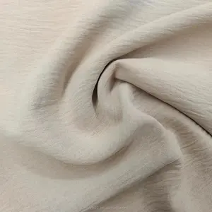 CEY crinkle ткань, однотонная окрашенная креповая ткань с воздушным потоком на заказ