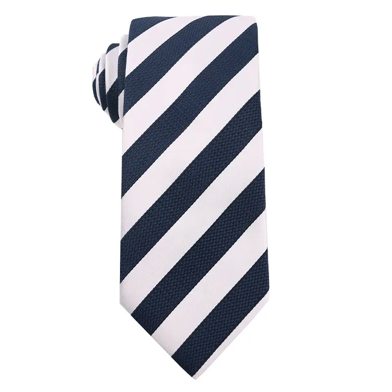 Retro Striped Men's Tie Clip Set for Wedding Marriage Fashion Purple Blue Brown Tie for Man Accessories