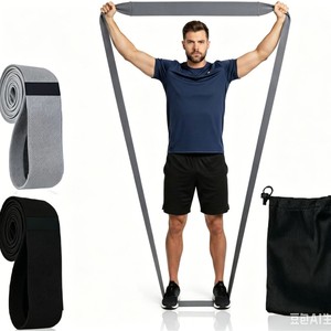 Bande de Résistance Élastique de Fitness pour le Remodelage des Fessiers, 76 Pouces, Force Moyenne, avec Sac de Transport - Product Image 1