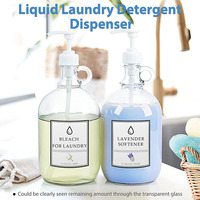 Bocal de plantation en verre transparent 1 gallon 4L Bouteille d'eau en verre avec couvercle en plastique noir Convient pour le kombucha maison Extrait de vanille brassée