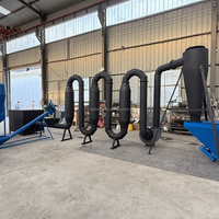 Système de séchage à air chaud écoénergétique, sécheuse industrielle pour sciure de bois, copeaux de bois, coques de riz, paille, biomasse