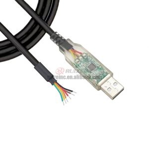 Cable de Servicio y Programación USB a TTL de 1.8M, Conductor de Cobre, Aislamiento de PVC - Product Image 1