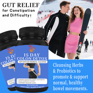 Cápsulas de Desintoxicación de Colon de 15 Días de Marca Privada OEM para un Metabolismo Saludable y Movimiento Intestinal, Suplemento Herbal Natural de Hoja de Senna - Product Image 5