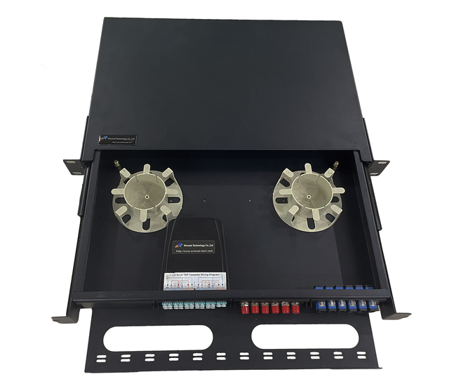 Customizable Panel Insert FTTH 12 24 Core/Port Metal Fiber Patch Panel