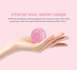 Mini cepillo eléctrico portátil <span class=keywords><strong>de</strong></span> <span class=keywords><strong>silicona</strong></span> para limpieza <span class=keywords><strong>Facial</strong></span>/<span class=keywords><strong>limpiador</strong></span> <span class=keywords><strong>de</strong></span> vibración acústica - Product Image 3