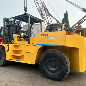 Original Japanese Tcm/Komatsu/MITSUBISHI ISUZU Engine Diesel <b>Used</b> 25/30/32/35/45 ton Forklift lifting <b>pallet</b> truck for Sale - Product Image 1