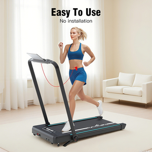 FP-TL2 High-Tech Foldable Magnetic Portable Electric Desk Treadmill 0.75 DC Motor LED Display for Home Office Walking/Running - Product Image 3