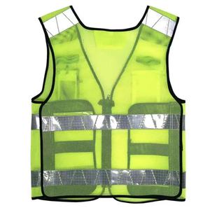 Chaleco de Seguridad al por Mayor con Cremallera Personalizable, Logotipo Personalizable, Ropa Reflectante a un Precio Accesible - Product Image 2