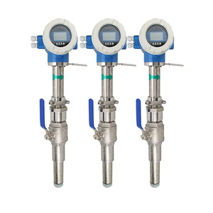 Débitmètre industriel 4-20mA à sortie impulsionnelle pour le contrôle des eaux usées chimiques et des eaux de vidange, débitmètre numérique d'eau - Product Image 2