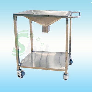 รถเข็นสแตนเลสสำหรับโรงพยาบาล รุ่น Joyful Abundance SLV-C4006-6 สำหรับการทำความสะอาดและฆ่าเชื้อทางศัลยกรรม - Product Image 1