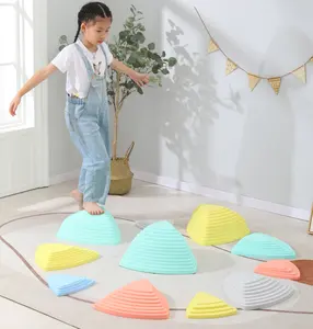 Indoor Sensory Toys für Autismus Kinder Balance Trainings geräte 11 Stück Set Gymnastic Balance Tritts teine für Kinder