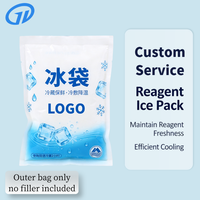 Sac vide pour poche de froid, haute performance, qualité médicale, emballage plastique jetable, pochette vide en vrac, personnalisation selon votre conception