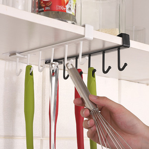 Tasse chaude crochets cuisine étagère <span class=keywords><strong>de</strong></span> rangement placard suspendu crochet <span class=keywords><strong>cintre</strong></span> étagère organisateur <span class=keywords><strong>support</strong></span> tasses verres à vin <span class=keywords><strong>support</strong></span> - Product Image 1