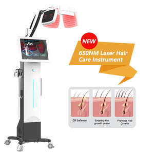 Máquina Profesional de Tratamiento Capilar 650nm 2025 con Carcasa Metálica y Funciones de Enfriamiento para el Crecimiento del Cabello - Product Image 1