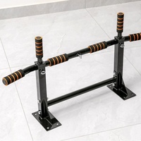 Barra Horizontal de Acero para Fitness, Anillo de Levantamiento, Barra de Conexión, Entrenamiento de Fuerza de Brazos, Barra Simple/Doble para Puerta