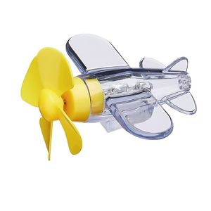 <span class=keywords><strong>Petit</strong></span> avion en plastique voiture électrique moto lumières LED décorations d'énergie éolienne jouets éducatifs pour les amateurs de voiture - Product Image 5