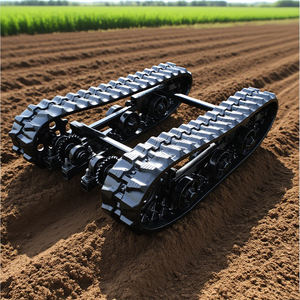 חם גומי חשמלי סורק מסלול שלדה מחפר עבור מחפר שלדה מצולע פלטפורמה - Product Image 6