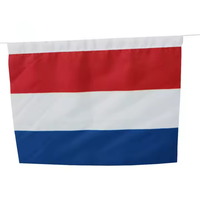Drapeau national en polyester 100D, fanion 3x5 Liberia, impression numérique, occultant, pliable, pour l'assurance automobile, l'éducation, les agences de voyage
