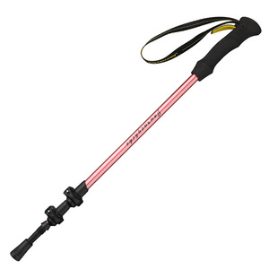 Bâton de randonnée télescopique léger en fibre de carbone 3K à trois sections pour adultes et enfants - Product Image 1