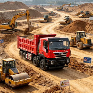 รถดัมพ์ดีเซลขนาด 8x4 30 ตัน สำหรับงานส่งออก เหมาะสำหรับผู้รับเหมาโครงการโครงสร้างพื้นฐานระดับโลก งานขนย้ายดินหนัก - Product Image 4