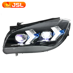 Phares pour <span class=keywords><strong>BMW</strong></span> X1 <span class=keywords><strong>E84</strong></span> Modèle 2011-2015 avec Feux de Jour à LED, Double Projecteur et Modification Phare Full LED - Product Image 4