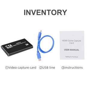 Tarjeta de Captura 4K USB 3.0, Tarjeta de Captura de Juegos 1080P 60FPS, Conversor de Video para Transmisión en Vivo - Product Image 4