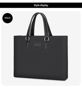 Bolso de Mano Ejecutivo de Tela Oxford de Lujo, con Logotipo Personalizado, Resistente, Ligero e Impermeable, para Viajes y Reuniones Maletín para Portátil - Product Image 4