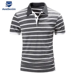 Plain Polo Tshirts Wholesale Polyester T Shirt Polo T-shirt For Men Blank Sublimation Men's Polo Shirts Custom Logo Golf Shirt