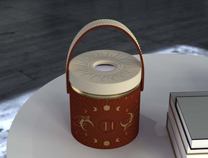 2023 New Design Customized PU Leather Contemporary Car Office <strong>Tissue</strong> <strong>Holder</strong> Creative Living Room Bedroom <strong>Tissue</strong> Boxes - Product Image 3