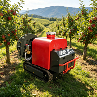 Pulvérisateur agricole télécommandé UCARRY à 3 cylindres, pompe à piston haute pression, pulvérisateur sur chenilles 30-40L/min
