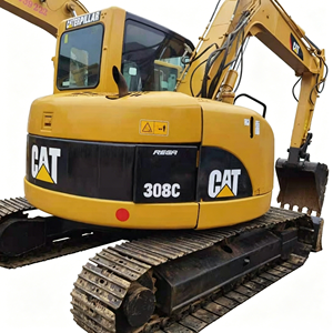 Mini Excavadora de Segunda Mano de 8 Toneladas CAT 308C 308Ccr, Calidad Japonesa, Diseño Compacto Caterpillar con Cucharón, Certificación CE, Gran Oferta - Product Image 1