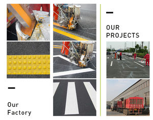 Op Maat Gemaakte Sneldrogende Reflecterende Verkeersmarkering Thermoplastische Verf Oem Color Smeltverf Coating Warmte-Applicatie - Product Image 4