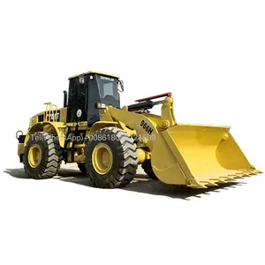 Used Loader High Quality Cat Wheel Loader 966h Low Hours Second hand 6 Ton Heavy Front End Loaders Cat 966h