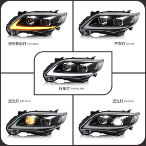 AURON ใหม่ 32V 60W 6000 ลูเมนส์ LED ไฟหน้าต่ำสำหรับ 2011-2013 การปรับปรุงแบบรีเทฟิตติ้งโครงสร้างอลูมิเนียม 6000K สีขาว - Product Image 5