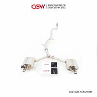 Chine Fabricant Nouveau Produit Son Avant Tuyau Catback Soupape D'échappement Silencieux Pour Audi A5 B9 2.0T 2019 +