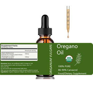 Haoze Melhor OEM Sazonal Organic Factory Supply Private Label Extrato Vegetal Rico em Benefícios para a Saúde Líquido Orégano Oil Drops - Product Image 2