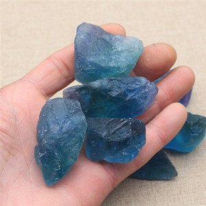 Piedra Natural de Cuarzo Fluorita Azul en Bruto al por Mayor para Decoración del Hogar - Product Image 2
