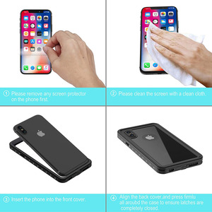 Funda Personalizada para Teléfono a Prueba de Agua IP68, Resistente a Golpes, con Face ID, TPU, a Prueba de Agua, para Deportes Subacuáticos y Actividades al Aire Libre, para <span class=keywords><strong>iPhone</strong></span> - Product Image 3