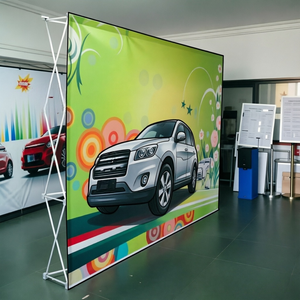 <span class=keywords><strong>Stand</strong></span> d'exposition pop-up à bas <span class=keywords><strong>prix</strong></span>, économique, avec cadre en aluminium pliable, pour exposition automobile et <span class=keywords><strong>foire</strong></span> commerciale - Product Image 2