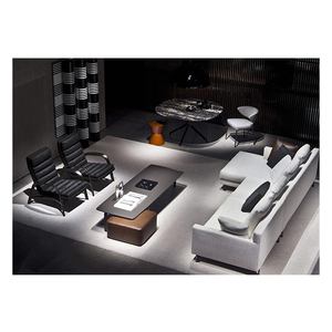 Modern Luxury <strong>Sofa</strong> New Design Solid <strong>Wood</strong> <strong>Frame</strong> Couch Sectional <strong>Sofa</strong> for Home Living Room Furniture - Product Image 4