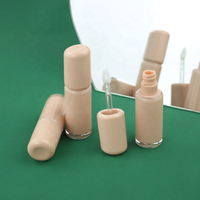 4.5ml prix usine BAS quantité minimale de commande vide brillant à lèvres Tube Double couleur brillant à lèvres bouteille liquide rouge à lèvres conteneur avec marque privée