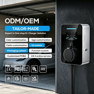 Chargeur mural pour véhicules électriques 11 kW verrouillable, neuf, directement d'usine, Type 2, OCPP 2.0, IP65, WiFi, application, OEM, ODM, vente en gros commerciale - Product Image 2