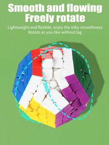 SENGSO 핫 세일 4X4 5X5 메가민 기가 민 스티커 스피드 토이 어린이를위한 교육용 매직 큐브 - Product Image 3