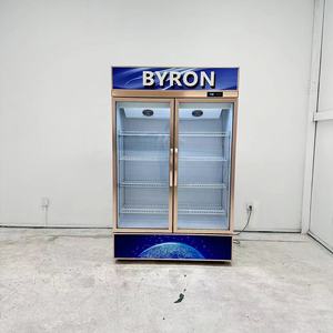 Refrigerador con Tres Puertas de Vidrio, Enfriador de Bebidas, Congelador de Vegetales, Congelador de Carne - Product Image 1